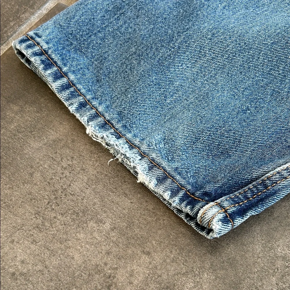 Levi's Men's 550 Blue Straight Jeans - Picture 10 of 10